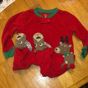 Carters Reindeer Onesie Pajamas
